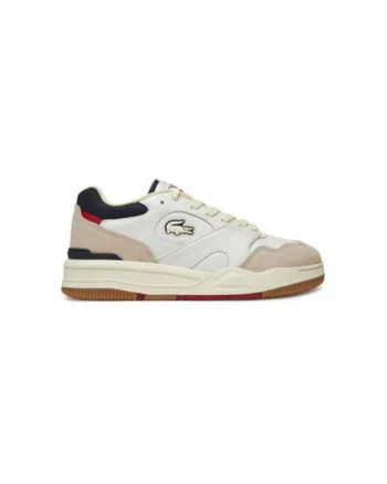 Pantofi sport barbati, 748SMA0102,  Piele naturala, Alb