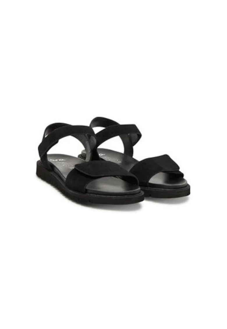 Sandale dama, 12-28114-01,  Piele naturala, Negru