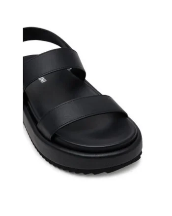 Sandale dama, SA16155G1MTL0000,  Piele naturala, Negru