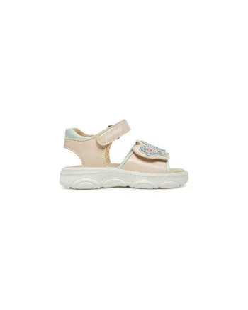 Sandale fete, 7872122,  Piele naturala, Bej, Bej