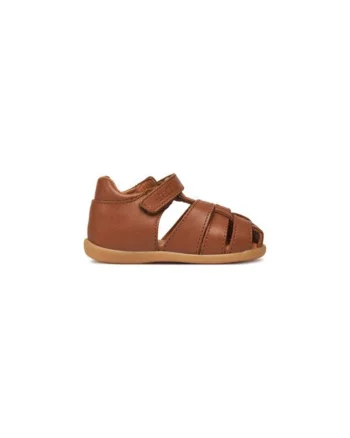 Sandale baieti, G2150199-1,  Piele naturala, Maro, Maro