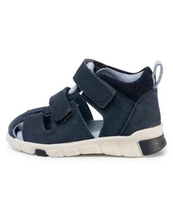 Sandale baieti, 76113102303,  Piele naturala, 21 EU, Bleumarin