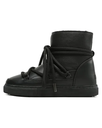 Cizme de iarna dama  75202-087, Piele naturala, Negru