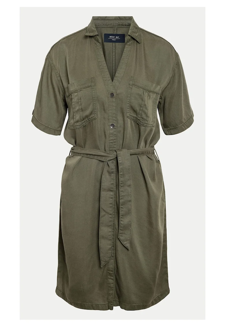 Camasa stil rochie dama  27033063, Lyocell, Verde, Verde