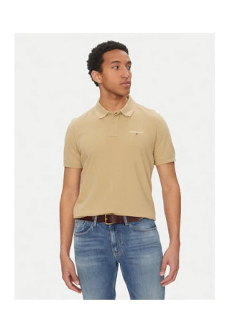 Tricou polo slim fit,