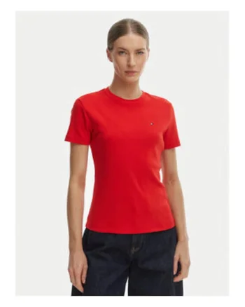 Tricou slim fit cu maneci scurte,