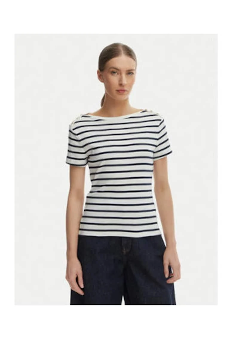 Tricou slim fit in dungi