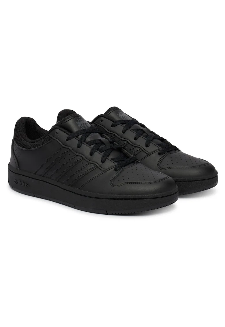 Tenisi barbati,  piele ecologica, negru, stil sportiv,
