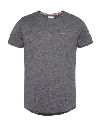 Tricou uni cu decolteu la baza gatului,
