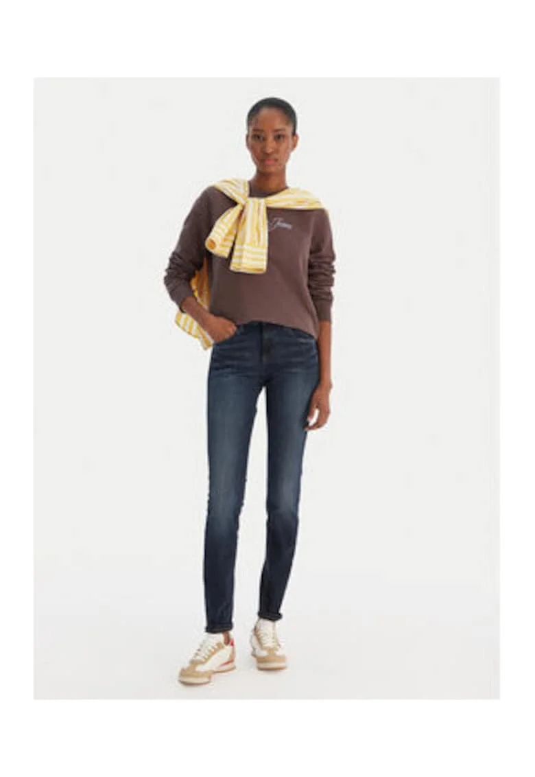 Blugi Skinny cu talie joasa