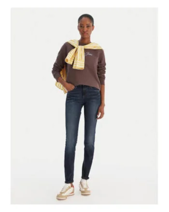 Blugi Skinny cu talie joasa