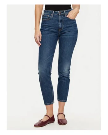 Blugi trei sfert skinny,