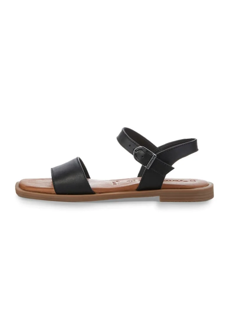 Sandale din piele, Negru