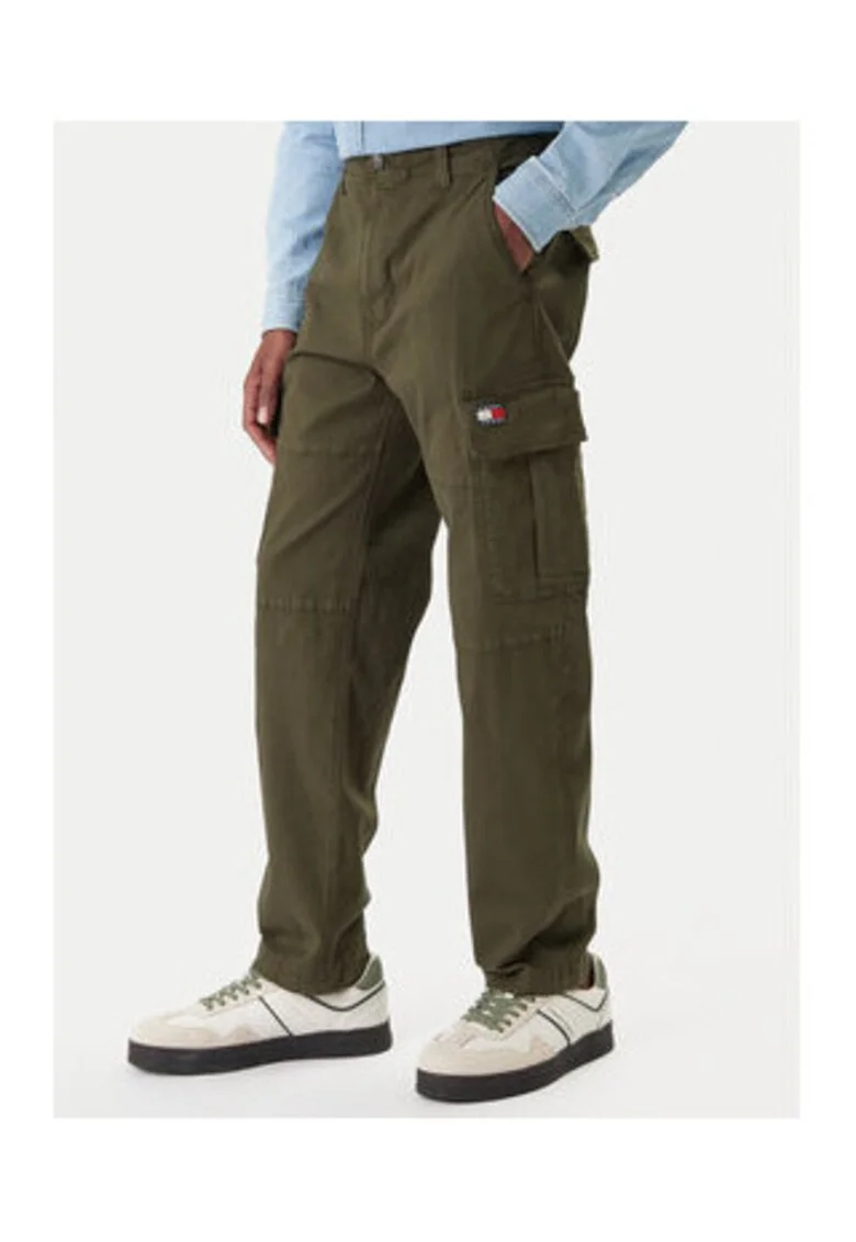 Pantaloni cargo cu buzunare multiple