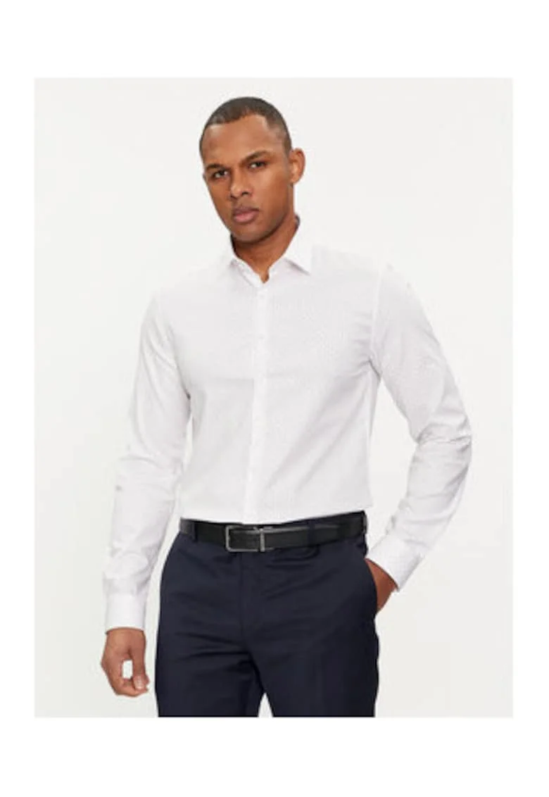 Camasa uni slim fit