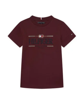Tricou din bumbac cu logo brodat