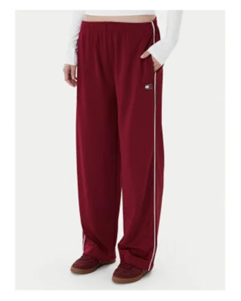 Pantaloni de trening regular fit cu segmente laterale contrastante