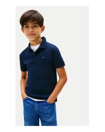 Tricou polo cu guler si nasturi