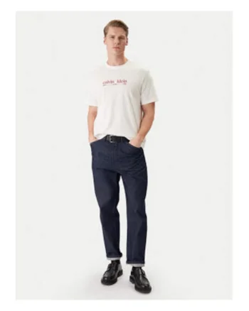 Tricou regular fit din bumbac cu logo