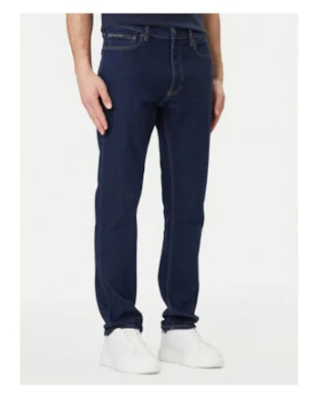 Blugi skinny cu model uni