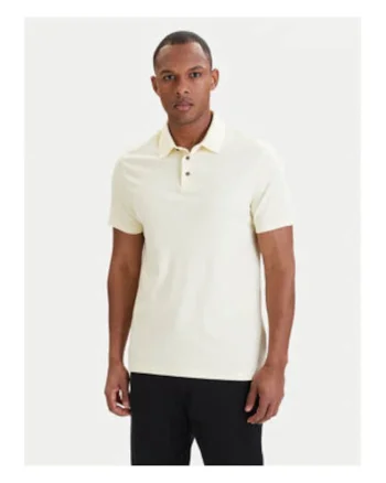 Tricou polo din bumbac cu nasturi contrastanti