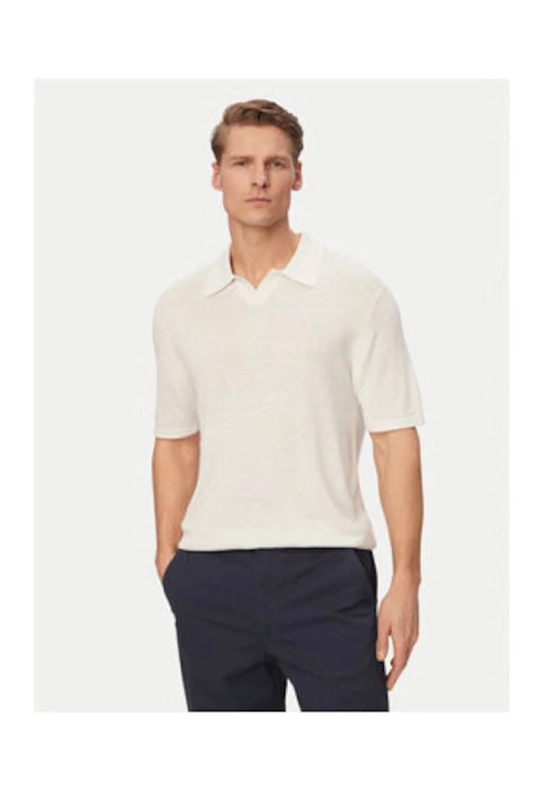 Tricou polo cu model uni