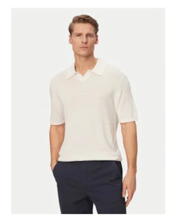 Tricou polo cu model uni