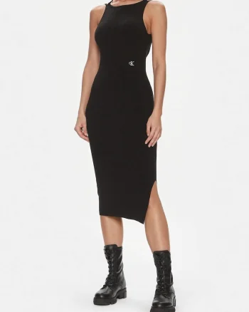 Rochie din amestec de lyocell J20J223050 BEH