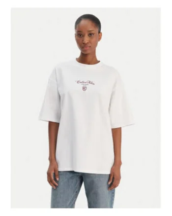 Tricou lejer din bumbac cu logo frontal
