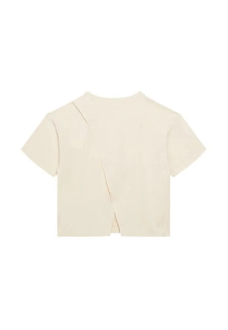 Tricou bumbac crop