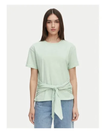 Tricou uni de bumbac organic