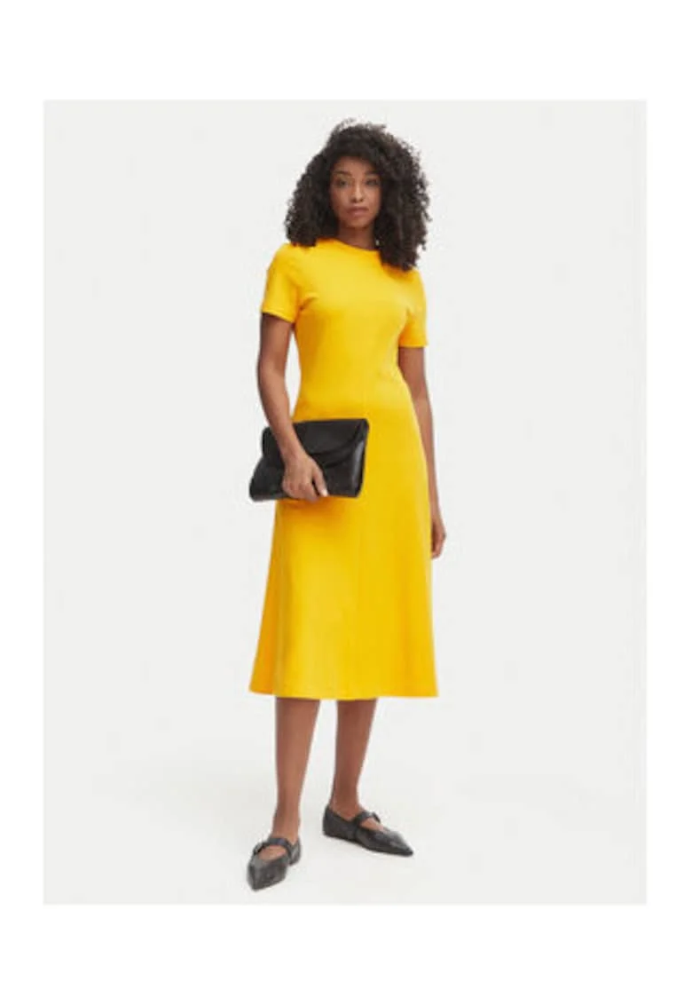 Rochie midi din bumbac