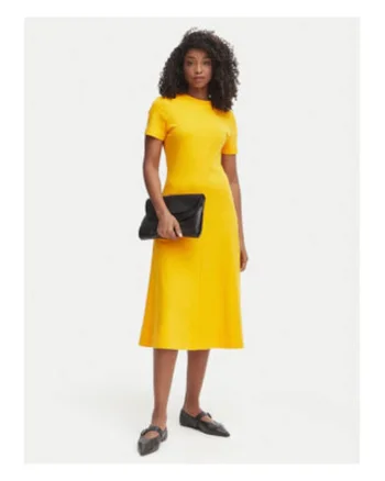 Rochie midi din bumbac