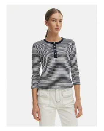 Bluza cu nasturi si dungi