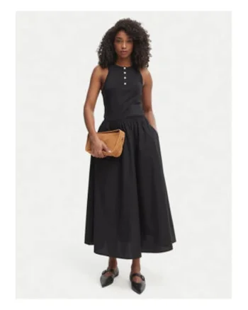 Rochie de bumbac organic fara maneci