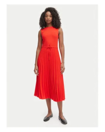 Rochie uni midi fara maneci