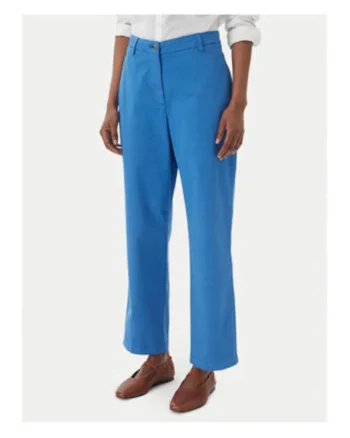 Pantaloni Chino cu imprimeu uni