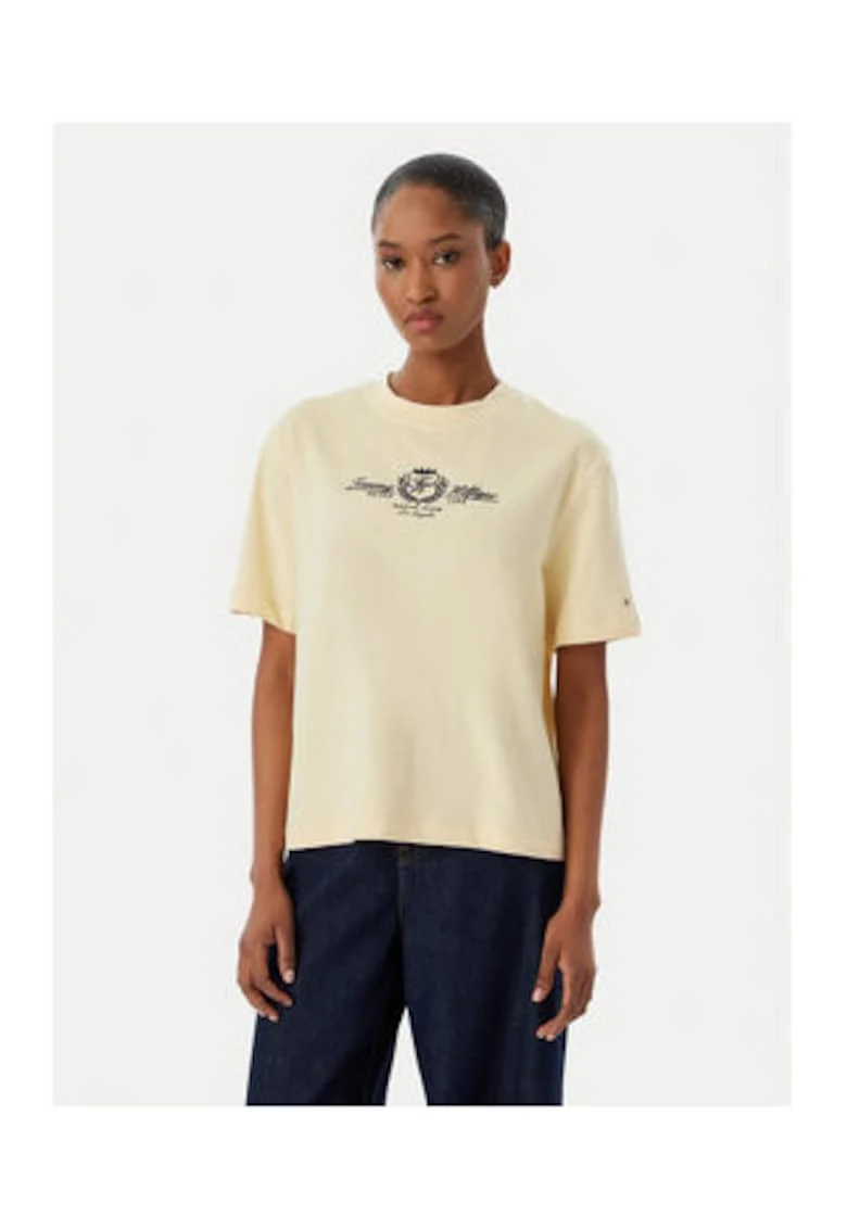 Tricou din bumbac cu model grafic