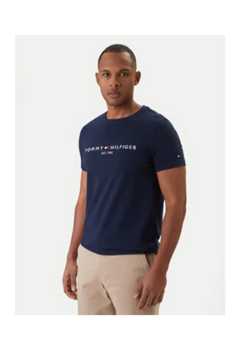 Tricou din bumbac cu imprimeu logo