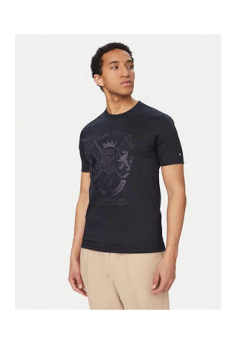 Tricou din bumbac cu imprimeu logo