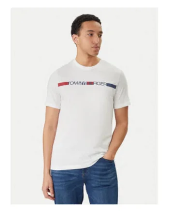 Tricou cu imprimeu din bumbac,