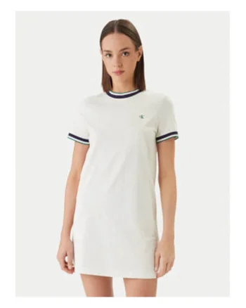Rochie tricou cu decolteu la baza gatului