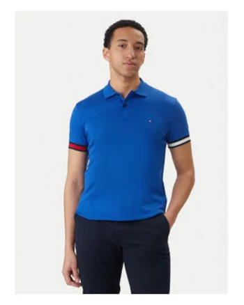 Tricou polo slim fit,