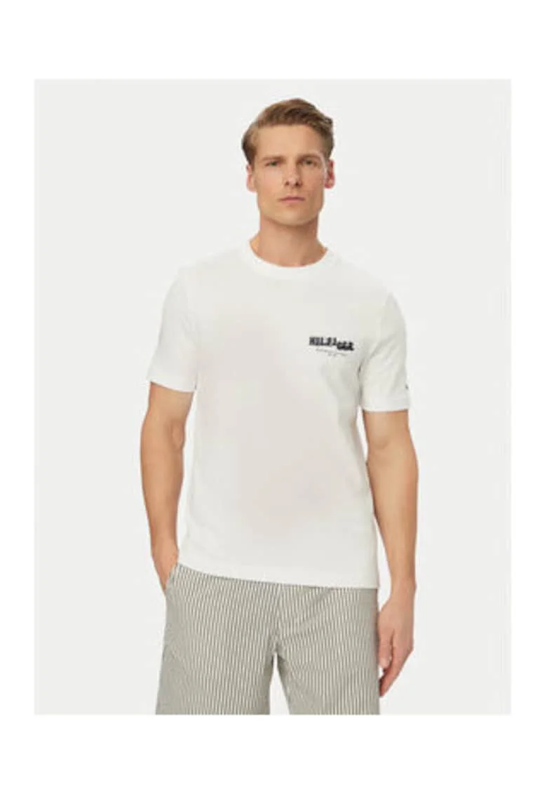 Tricou cu imprimeu logo pe spate