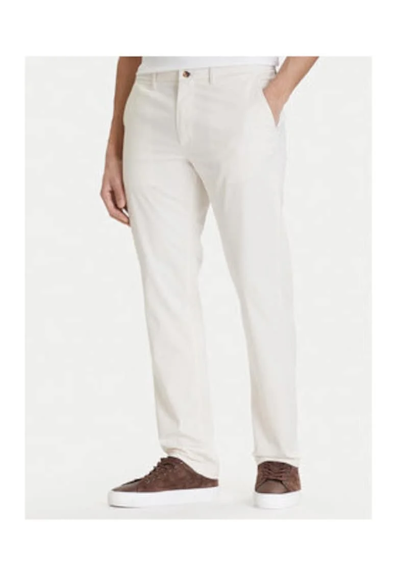 Pantaloni Chino din bumbac.