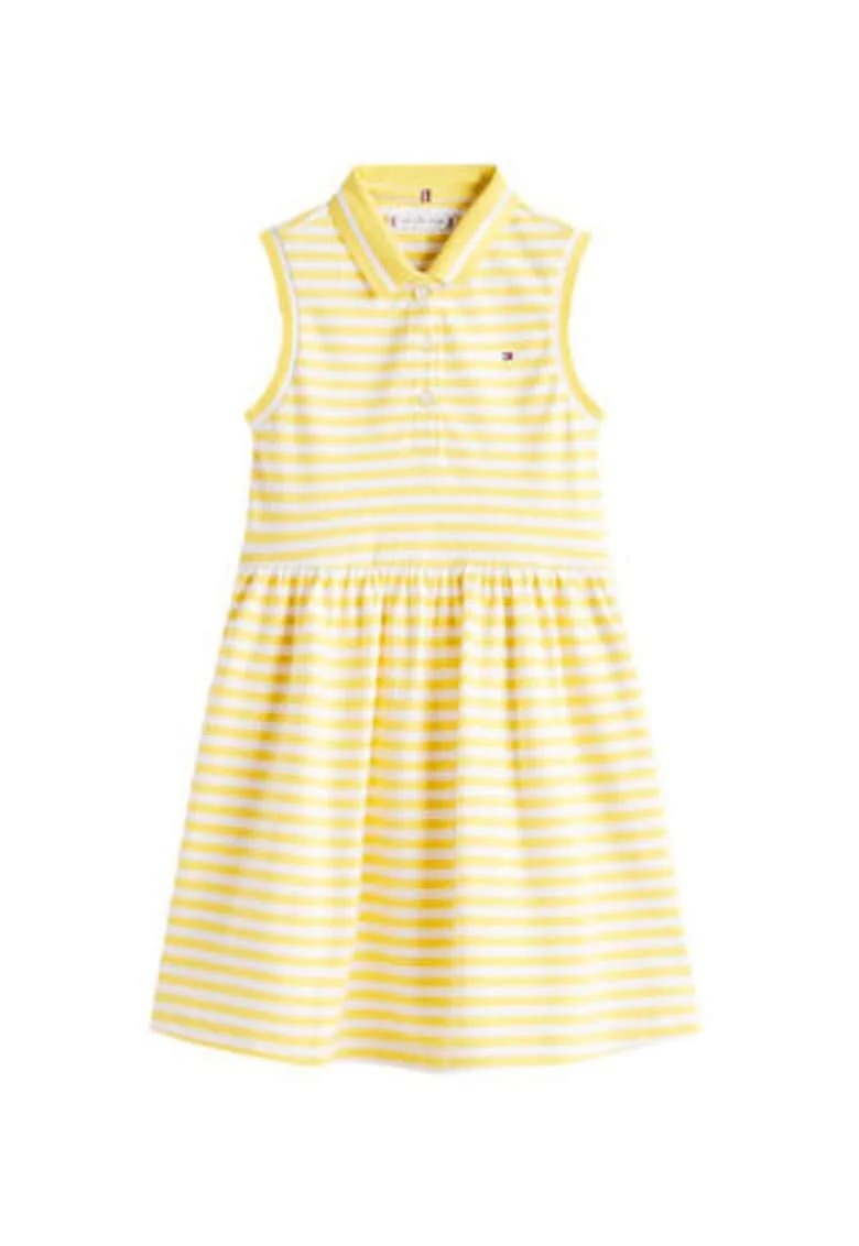 Rochie fara maneci, cu dungi