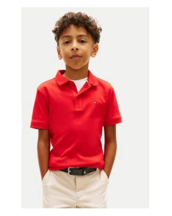 Tricou polo cu logo discret