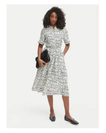 Rochie evazata din in