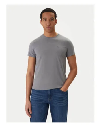 Tricou slim-fit din amestec de bumbac