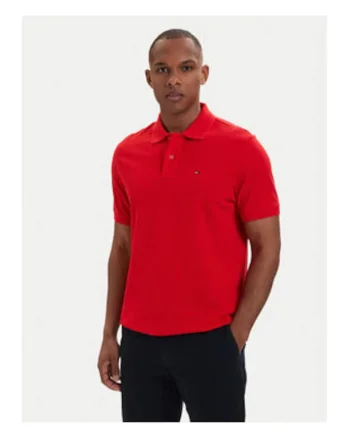 Tricou polo din bumbac .
